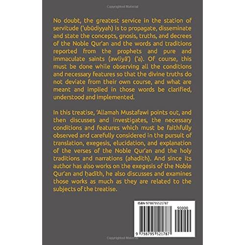 Scientific Approach in Translating and Interpreting the Qur’an and Traditions