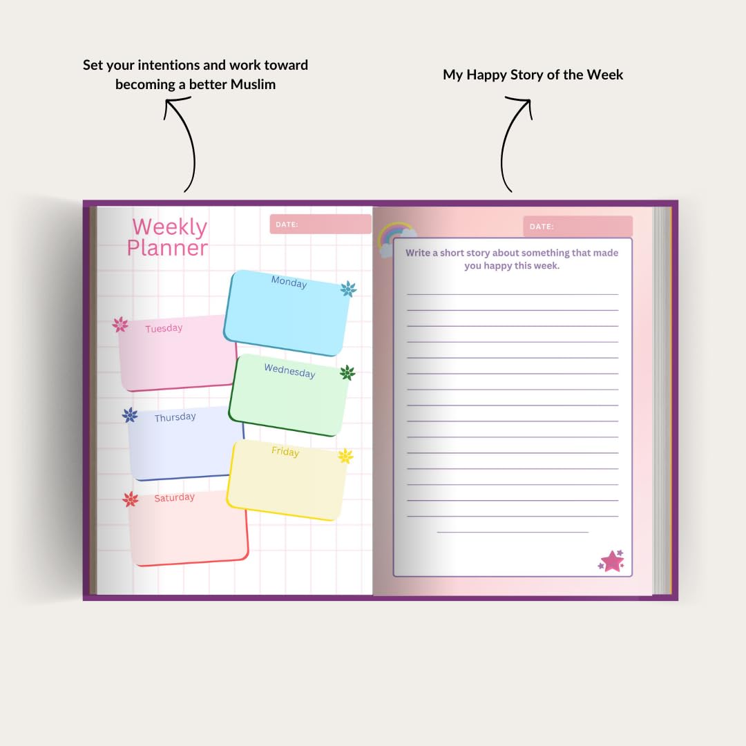 My Path to Faith: Islamic Diary for Young Muslims