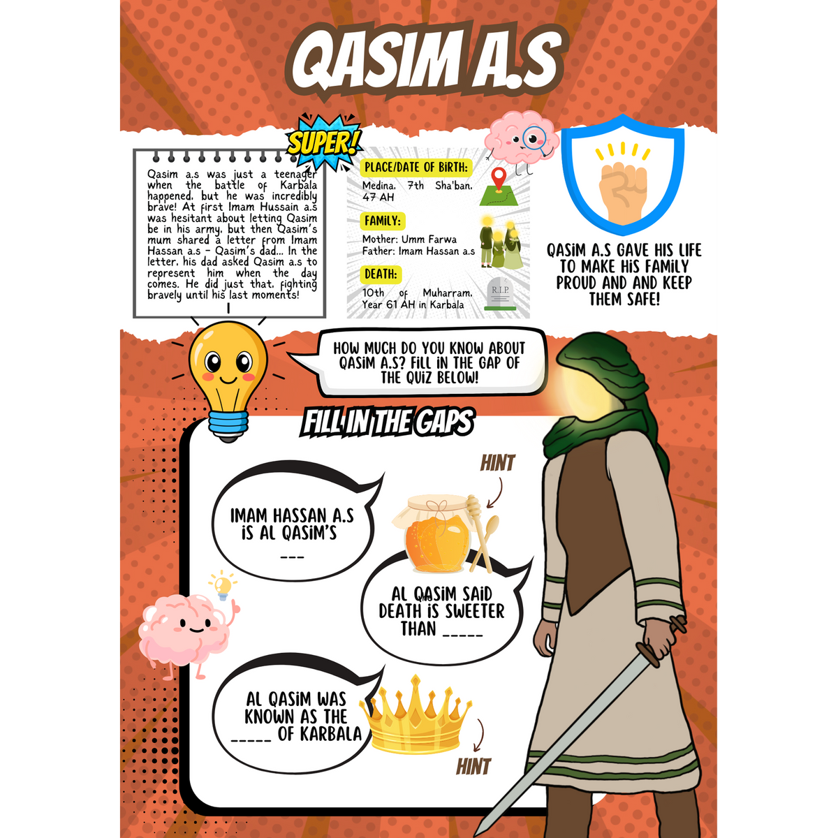 Heroes of Karbala Activity Book
