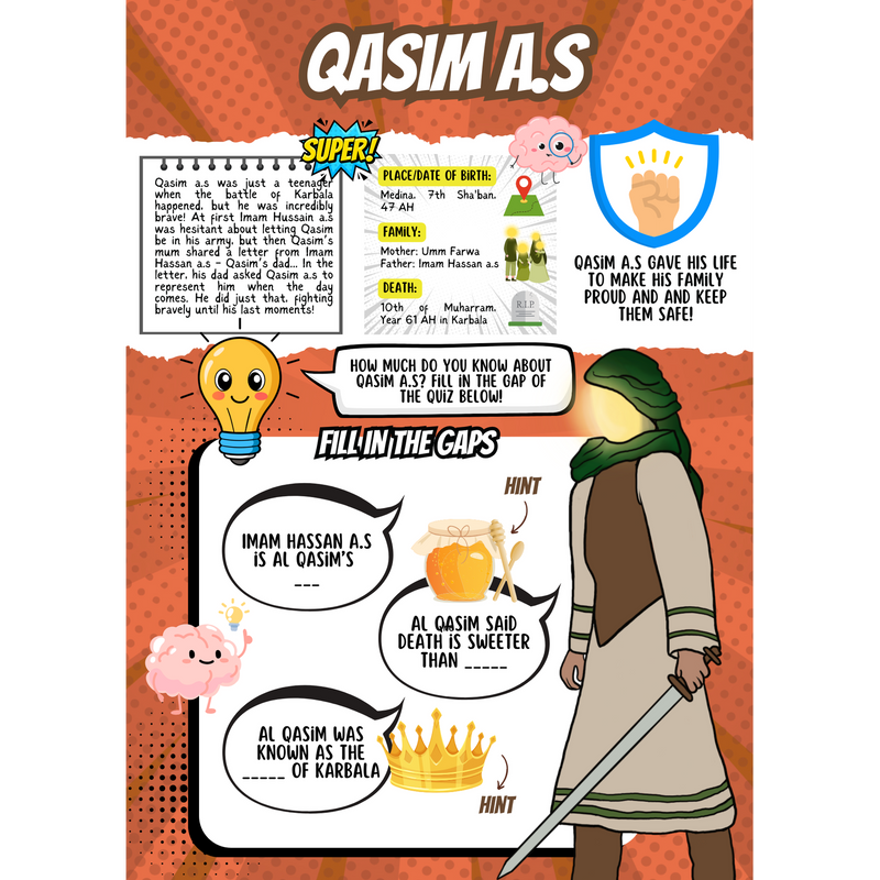 Heroes of Karbala Activity Book