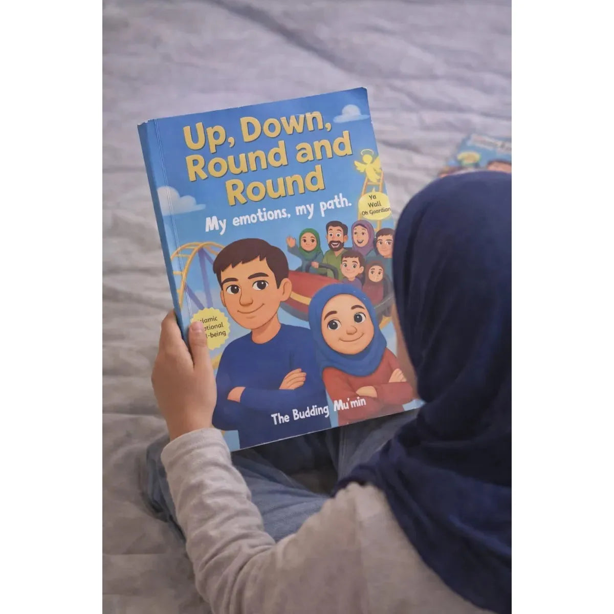 Up, Down, Round and Round — My Emotions, My Path Islamic Emotional Well-being Book + Matching Card Set