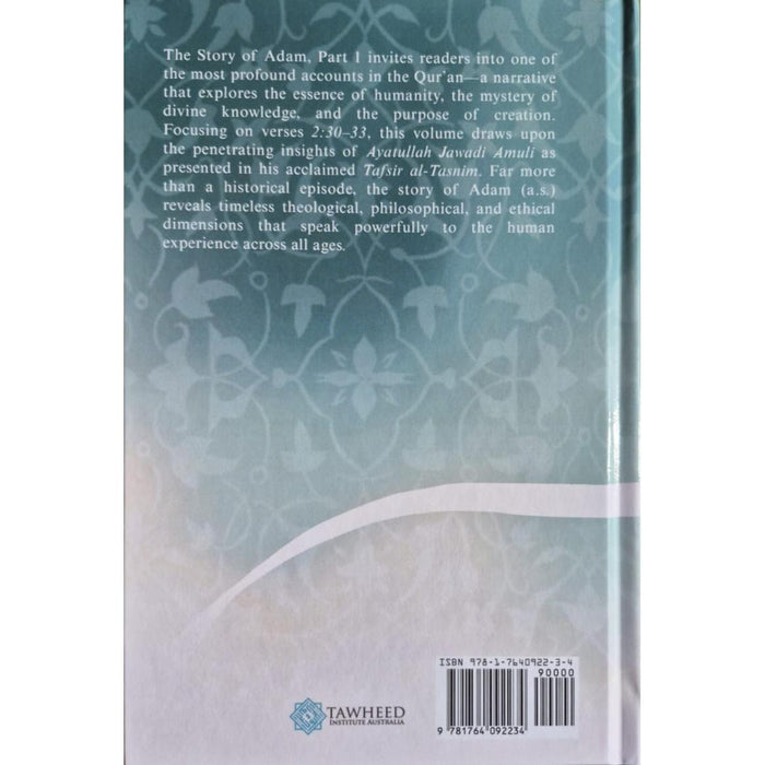 Back cover of a book with text and a barcode on a gray background