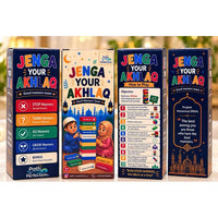 JENGA YOUR AKHLAQ Build Good Manners, One Block at a Time!