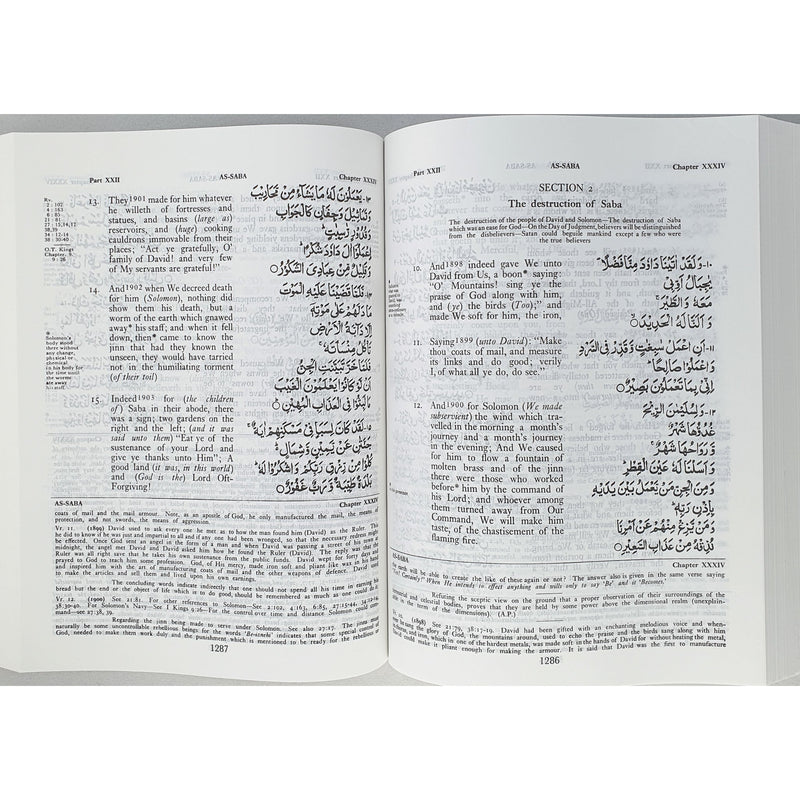 The Holy Qur'an, Translation and Commentary - Translated by SV MIR AHMAD ALI and Commentary by Ayatollah Pooya Yazdi