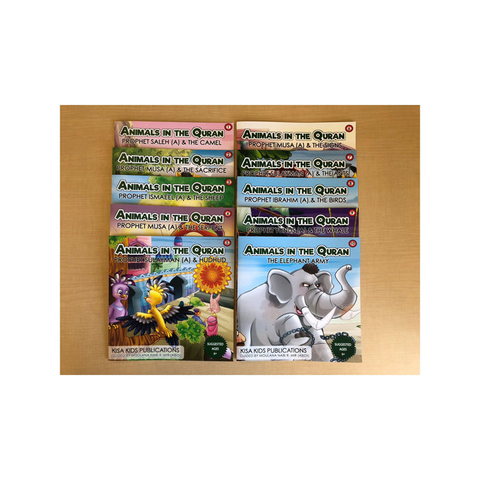 Animals in the Quran – A 10-Book Series (Suggested Ages 6+)-Shia Books