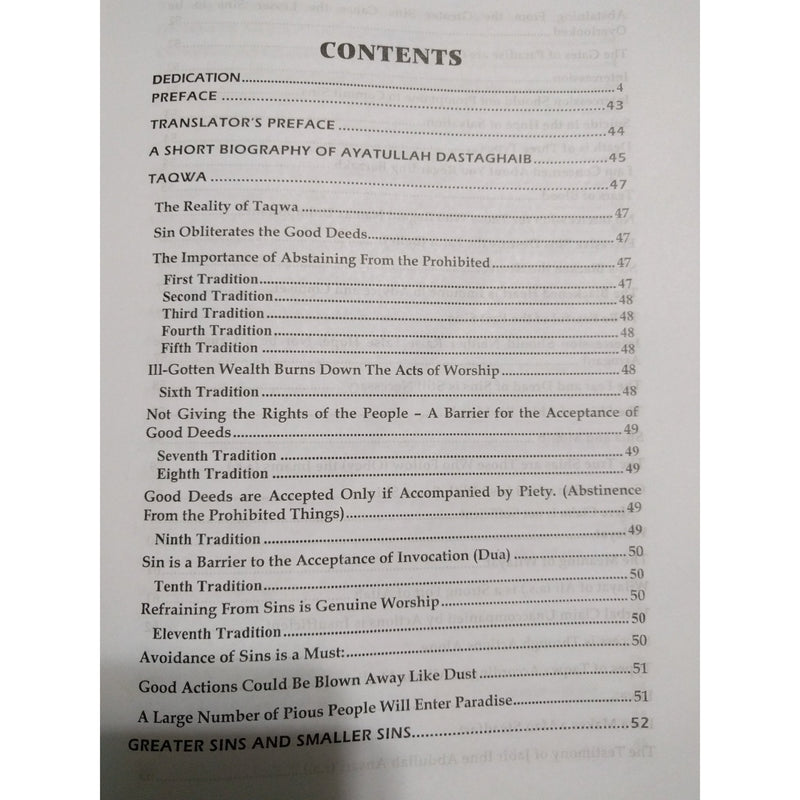 Greater Sins-Shia Books