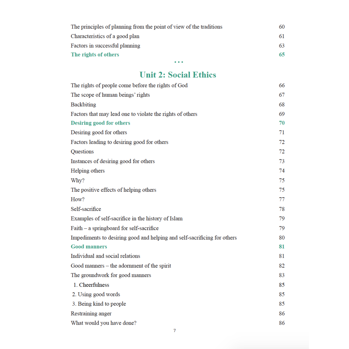 Islamic Plan for Life-  M.A.Shomali