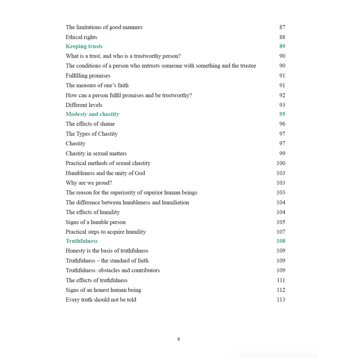 Islamic Plan for Life-  M.A.Shomali