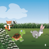 Khargosh Aur Kachua/The Rabbit and the Tortoise (Step 4)
