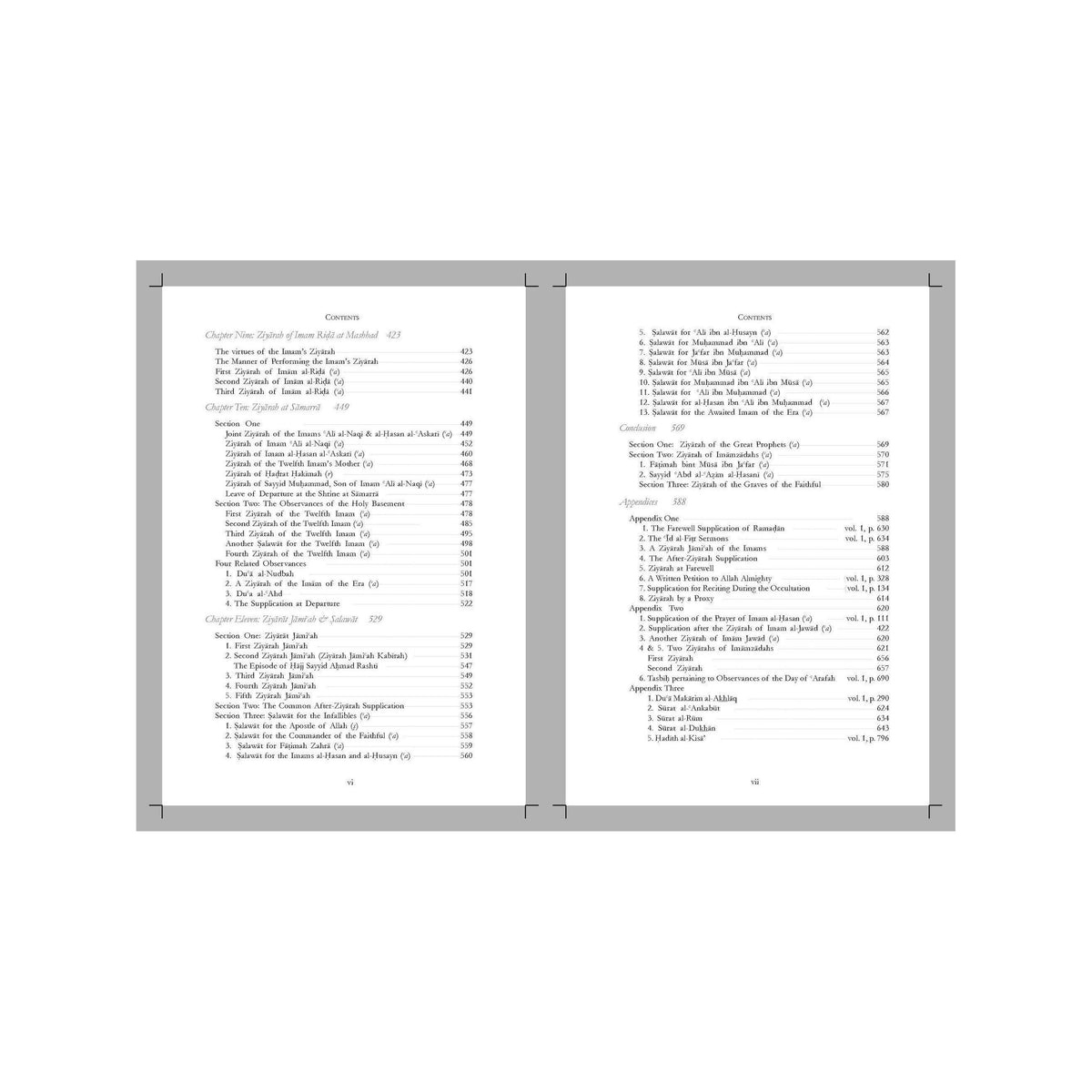 Mafatih Al Jinaan - English Arabic Translation/transliteration- Ali Quli Qarai VOL 1 and 2 set-Shia Books