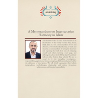 A Memorandum on Intersectarian Harmony in Islam