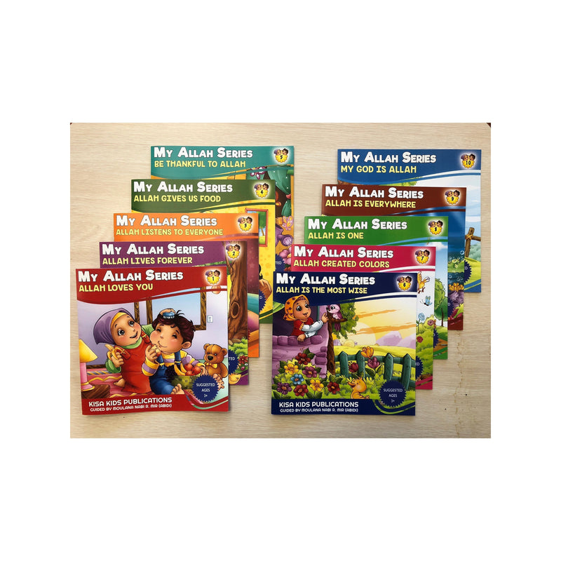 My Allah Series – A 10 Book Series (Suggested Ages 3+)-Shia Books