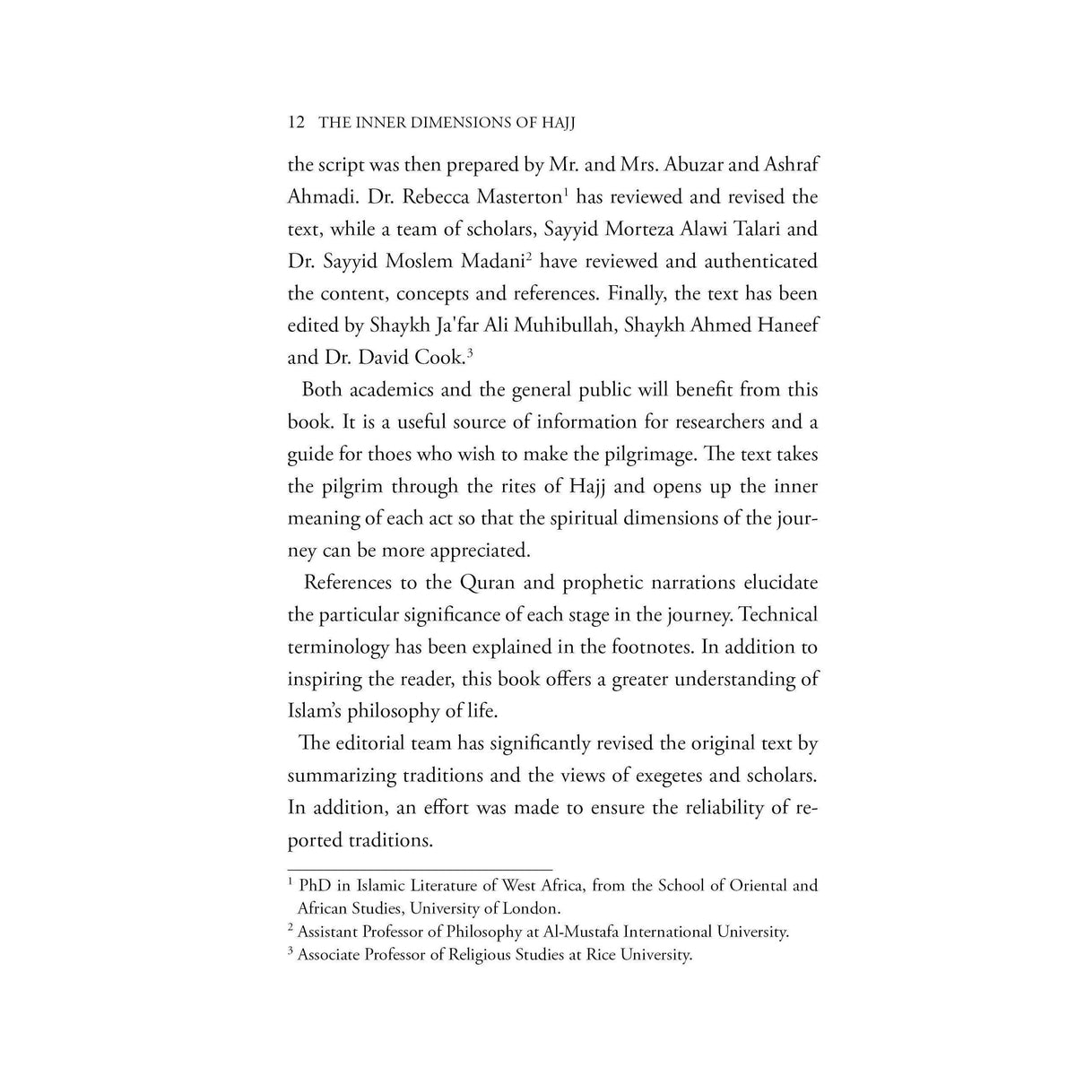 The Inner Dimensions of Hajj-Shia Books
