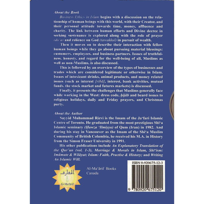 Business Ethics in Islam - Sayyid Muhammad Rizvi